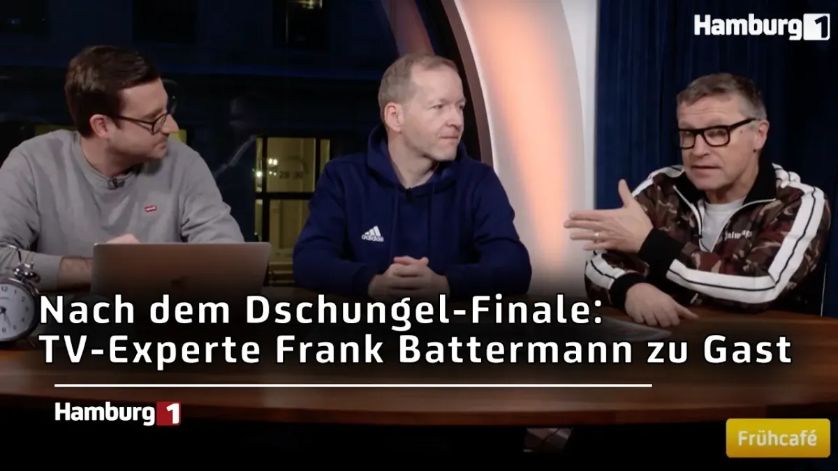 Heute zu Gast: TV-Experte Frank Battermann