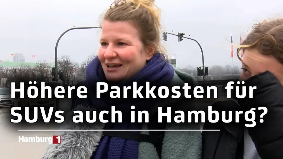 Höhere Parkkosten für SUVs: Das halten Hamburgerinnen und Hamburger von der Idee