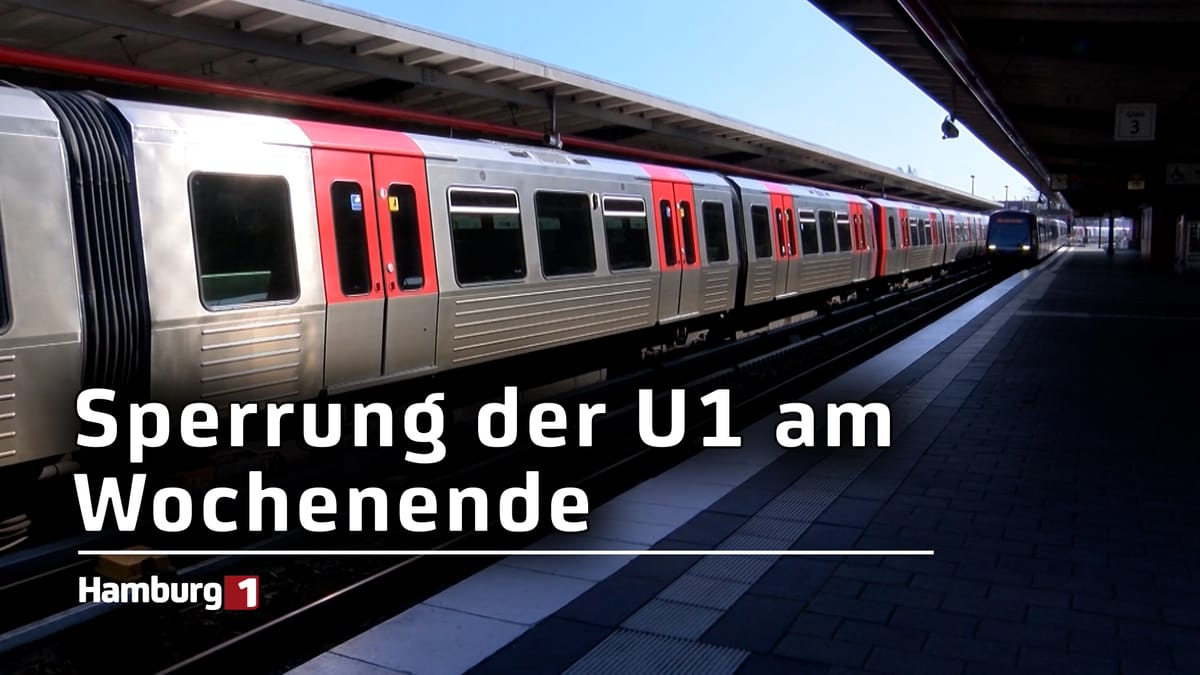 Zwischen Fuhlsbüttel Nord und Ohlsdorf:  U1 am Wochenende gesperrt