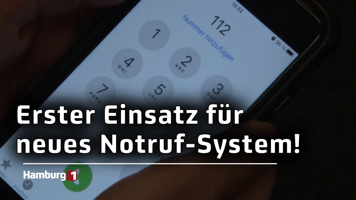 Priorisierung von Notrufen: Neues System erstmalig in Hamburg eingesetzt