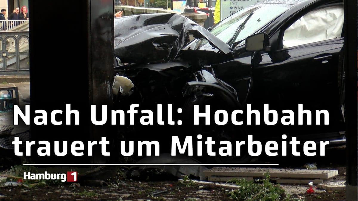 Er war ein Hochbahn-Mitarbeiter: Schweigeminute für den 39-Jährigen verstorbenen Fußgänger