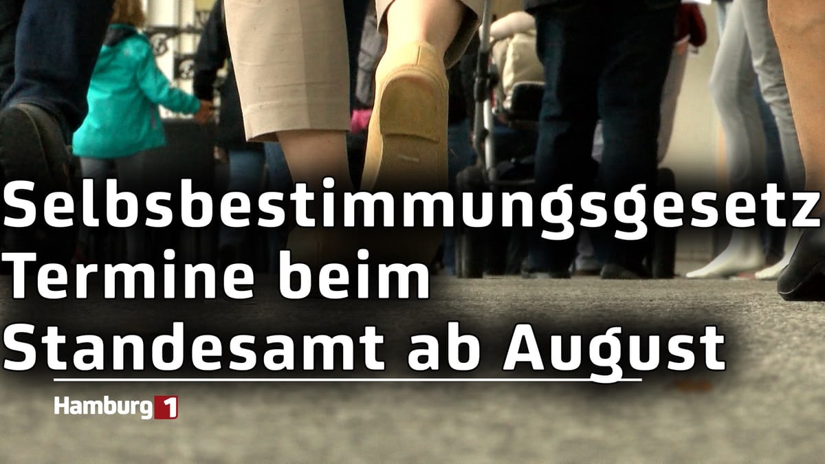 Selbstbestimmungsgesetz: Schon ab August können Termine beim Standesamt vereinbart werden