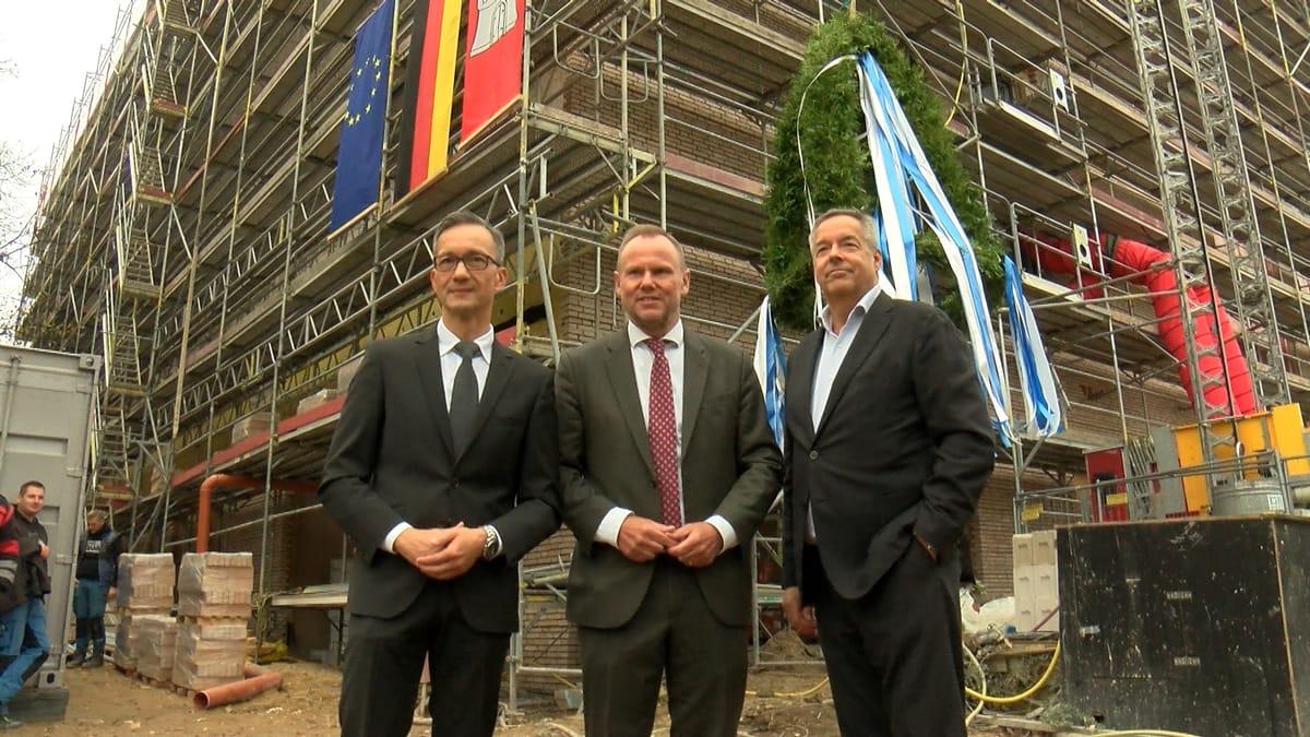 Alsterdorf: Neubau der Polizeieinsatzzentrale schafft eine neue hochmoderne Leitzentrale