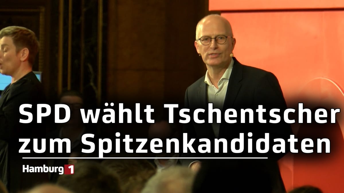 Bürgerschaftswahl: Peter Tschentscher ist Spitzenkandidat der SPD