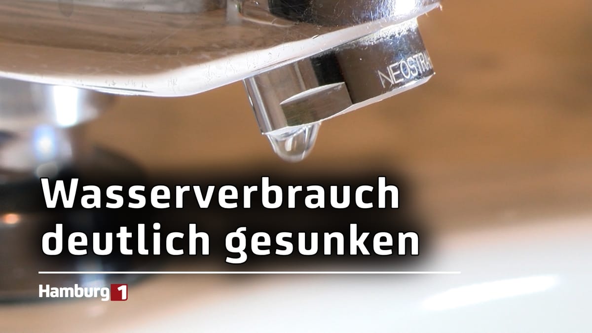 Wasserverbrauch geht in Hamburg zurück: Kosten für Wasser deutlich gestiegen