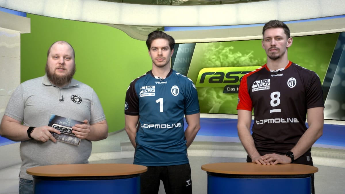 Rasant vom 03.02.2025 - Zu Gast: ETV Volleyballer Jan Langschwager & Andrej German