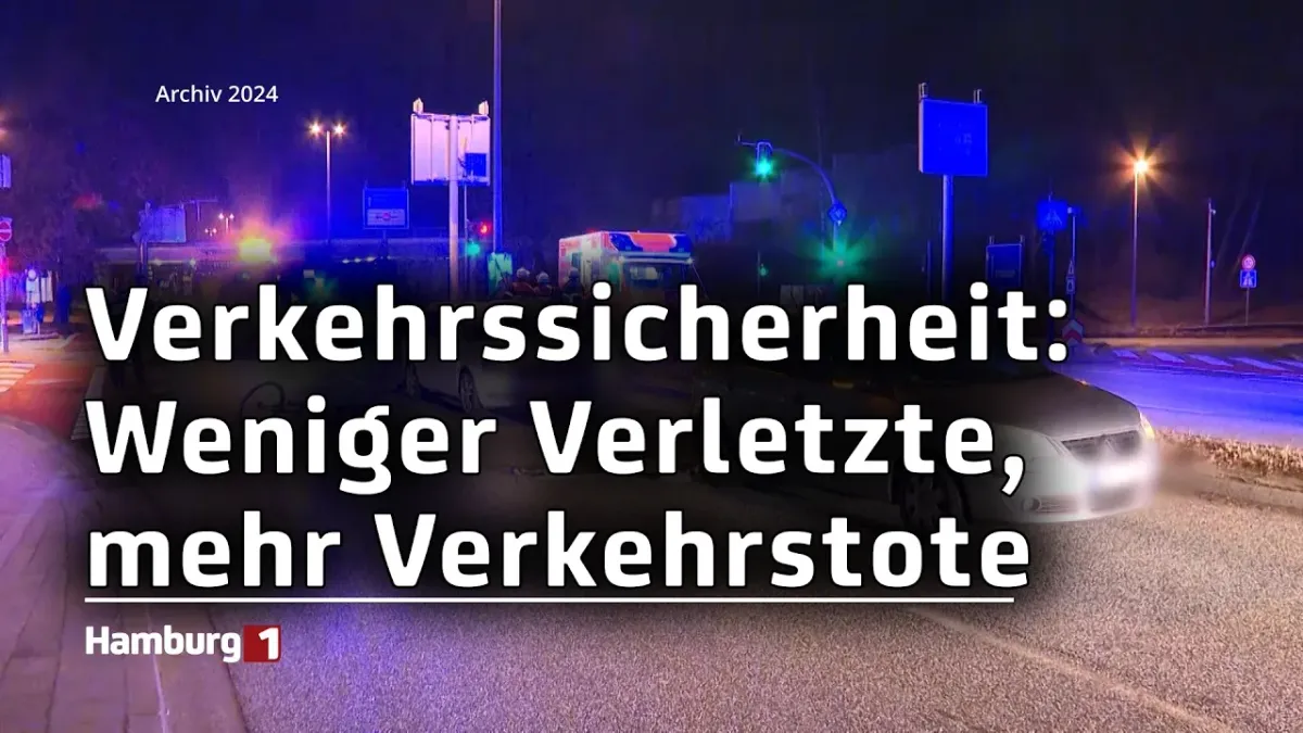 Bilanz zur Verkehrssicherheit 2024: Weniger Verletzte, aber mehr tödliche Unfälle