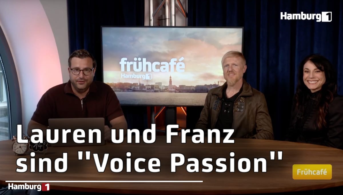Voice Passion zu Gast im Frühcafé