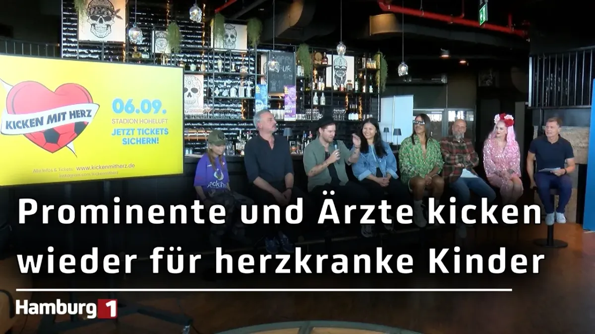 Kicken mit Herz 2026: Zahlreiche Promis und Ärzte spielen wieder für den guten Zweck