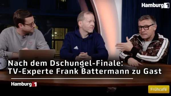 Heute zu Gast: TV-Experte Frank Battermann
