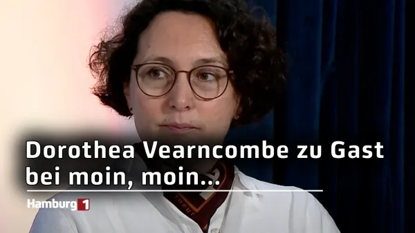 Heute zu Gast im Studio: Dorothea Vearncombe