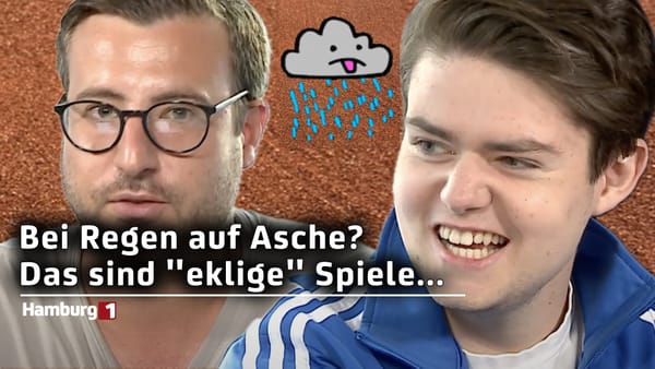 Fußball bei Regen auf Ascheplatz?!