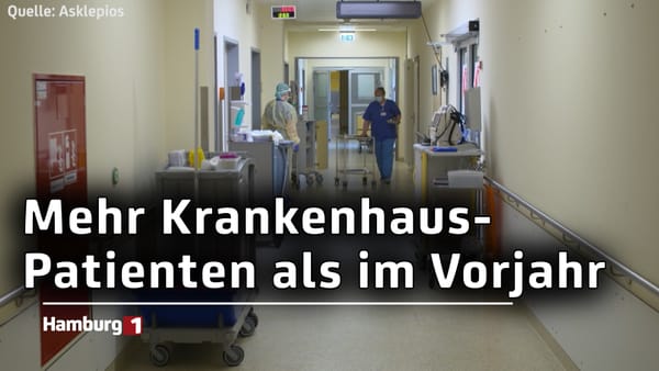 Vollstationär versorgte Patient*innen: Zahlen steigen, liegen aber deutlich unter Vor-Corona-Niveau