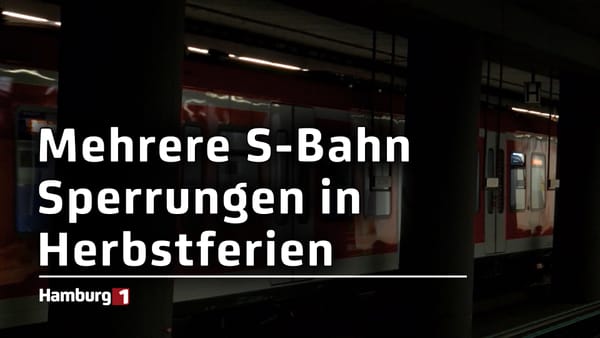 S-Bahn: Mehrere Sperrungen in den Herbstferien