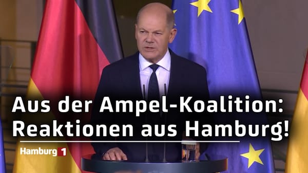 Ampel-Koalition zerbrochen: So reagieren die Politiker*innen aus Hamburg