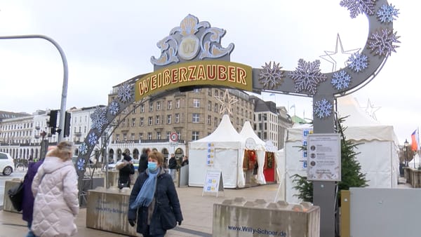 Weihnachtsmarkt auf dem Jungfernstieg: Weißerzauber erhält neues Logo und neuen Namen