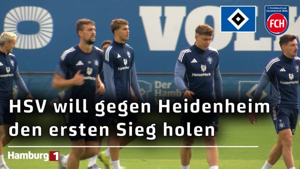 Nach Tor- und Sieglos-Start: HSV will gegen den 1. FC Heidenheim den ersten Saisonsieg feiern