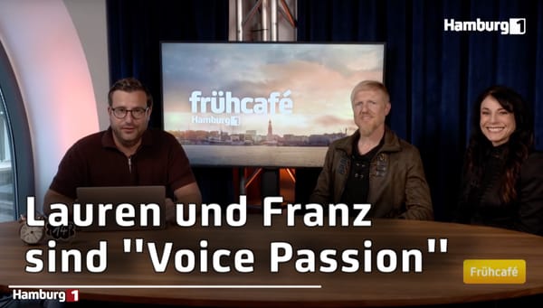Voice Passion zu Gast im Frühcafé