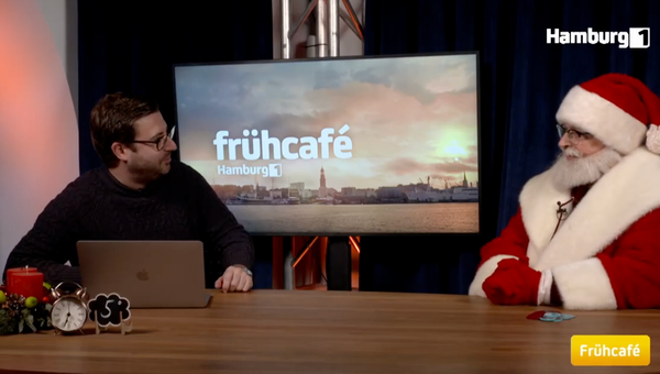 Besuch vom Weihnachtsmann