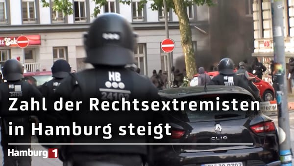 Verfassungsschutzbericht 2025: Immer mehr gewaltbereite Extremisten in Hamburg