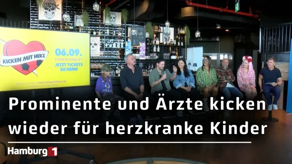 Kicken mit Herz 2026: Zahlreiche Promis und Ärzte spielen wieder für den guten Zweck